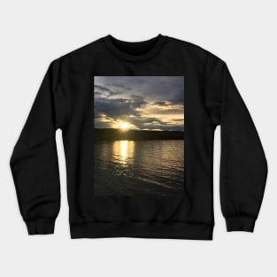 Sunset on the lake Crewneck Sweatshirt